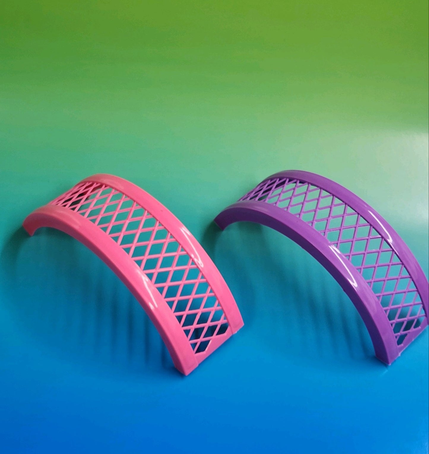 Pink and Purple Hermit Crab Climbing Bridges for habitat