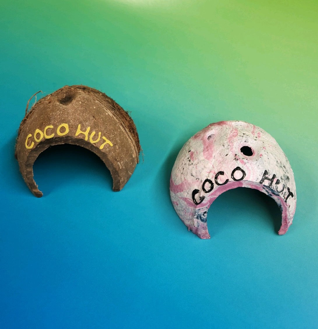 Hermit Crab Habitat Coconut Huts
